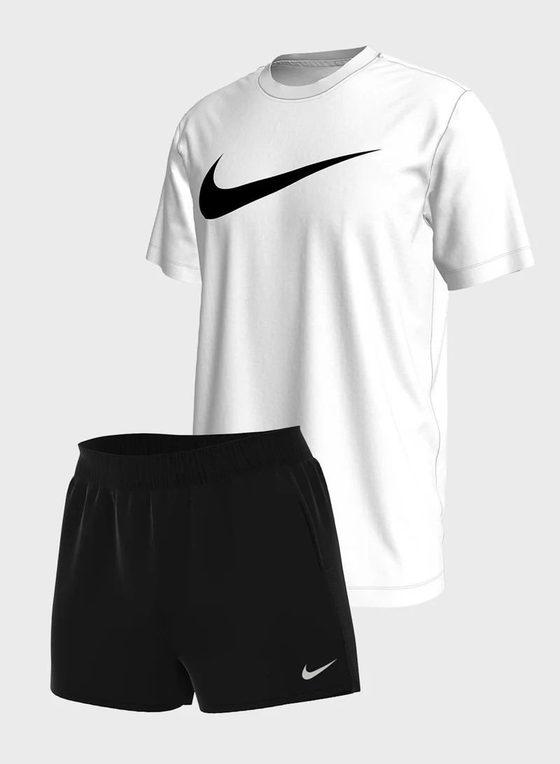 Nike nike tshirt & shorts combo