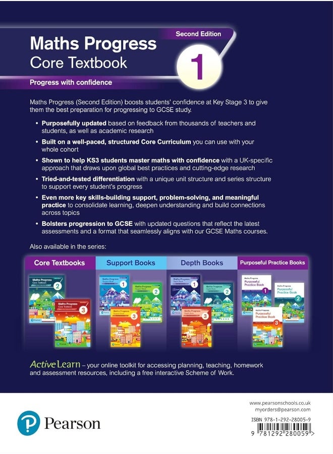 Maths Progress Second Edition Core Textbook 1: - Image 2