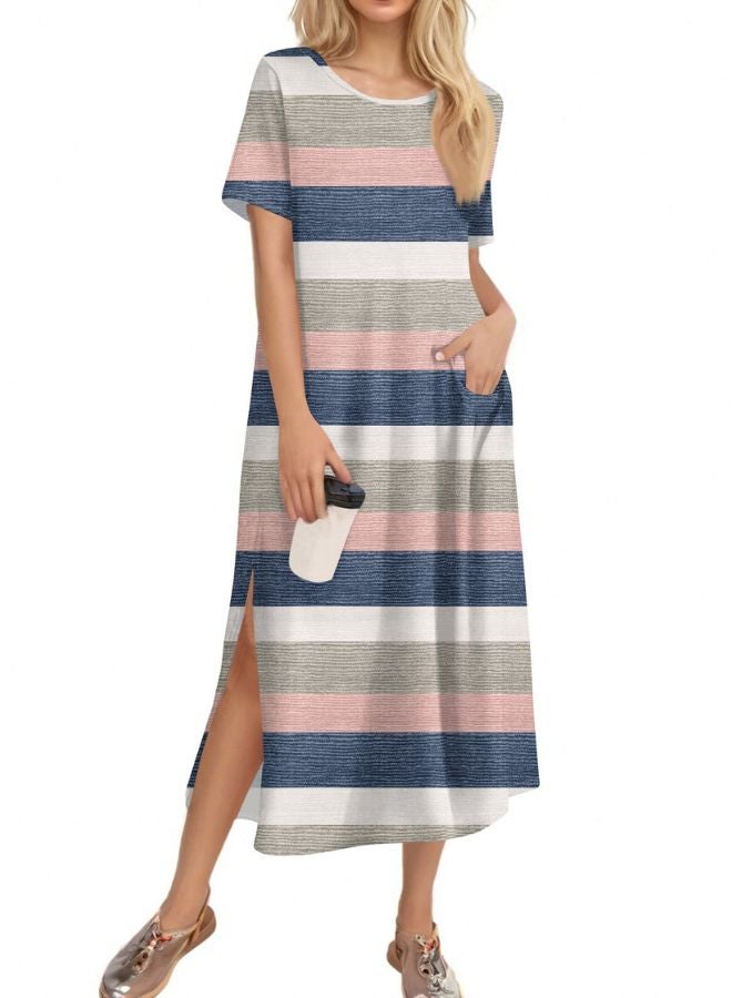 Tepveisoy Women's Fashion Summer Dresses Casual Beach Dresses One Piece Dress Slim Holiday Dress  - Image 1