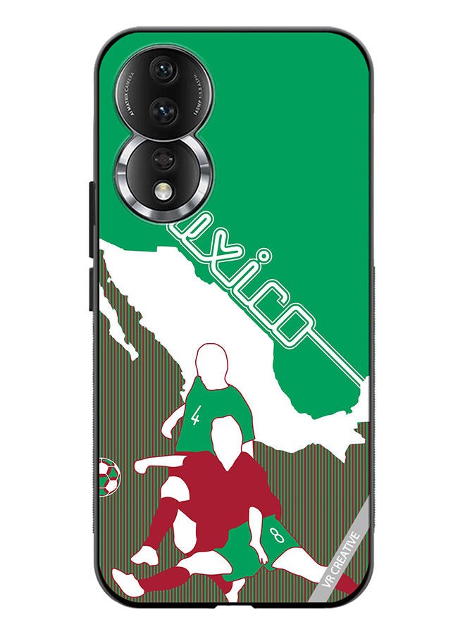 VR CREATIVE Protective Case Cover For Honor 80 Mexico Football Soccer Players Design Multicolour - Image 1