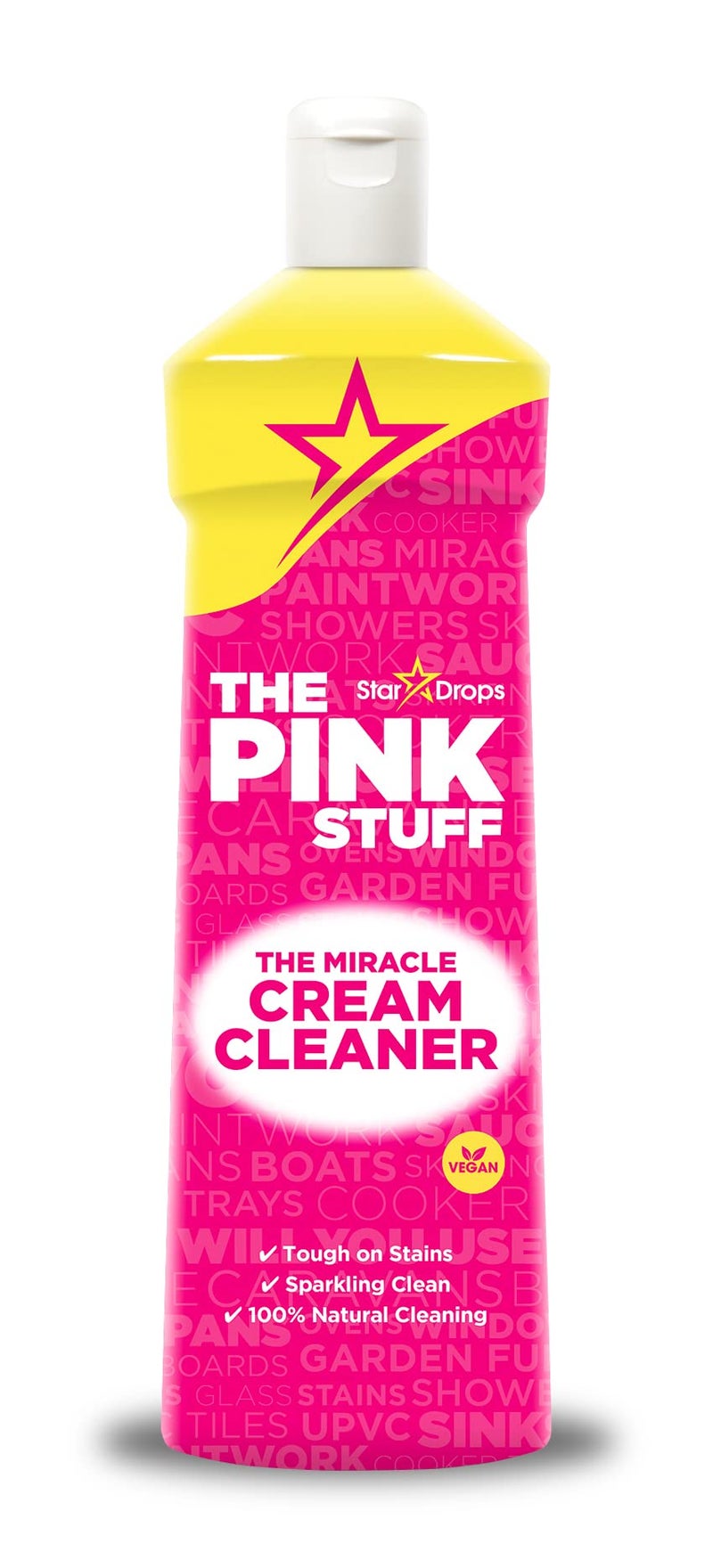 Stardrops - The Pink Stuff - Multi-Purpose Spray and Cream Cleaner Bundle (1 Multi-Purpose Spray, 1 Cream Cleaner) - Image 2