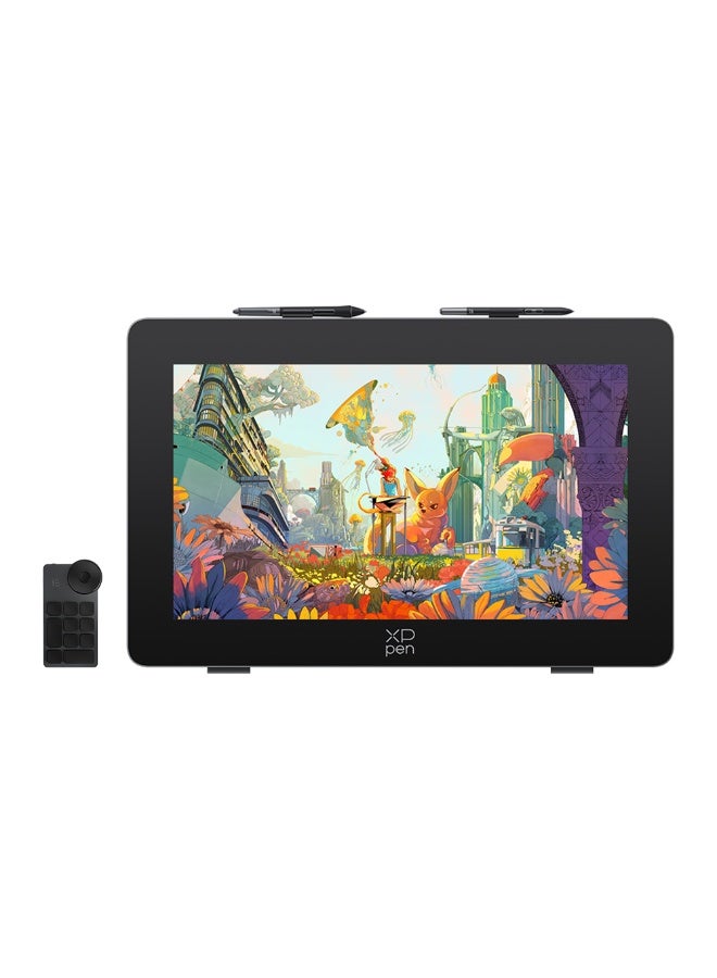 XP-PEN جهاز لوحي للرسم XPPen Artist Pro 24 من الجيل الثاني بدقة 4K فائقة الوضوح مع شاشة، وقلم ضغط مزدوج 16384، ومفتاح لاسلكي، وألوان Adobe RGB بنسبة 99%، وجهاز لوحي رسومي △E<1 بشاشة قلم AG مغلفة بالكامل، مقاس 23.8 بوصة - Image 1