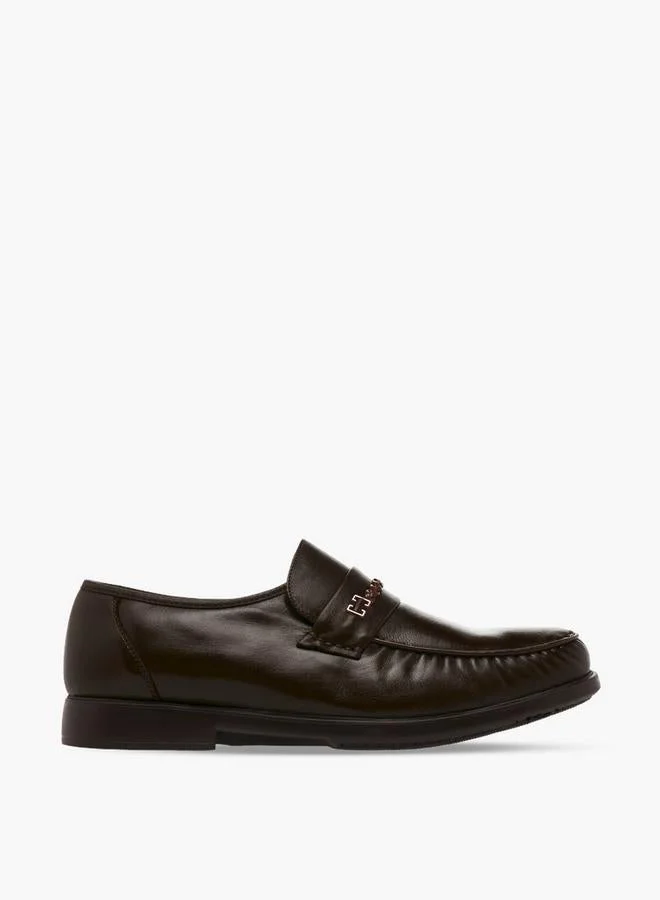 بينوسوس Men Slip-On Genuine Leather Loafers
