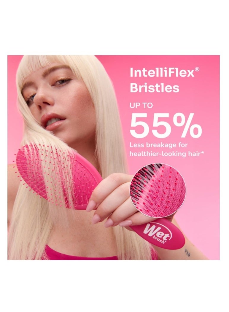 فرشاة فك تشابك الشعر الأصلية من ويت براش بشعيرات IntelliFlex الناعمة - متعددة الألوان، قطعة واحدة - Image 3