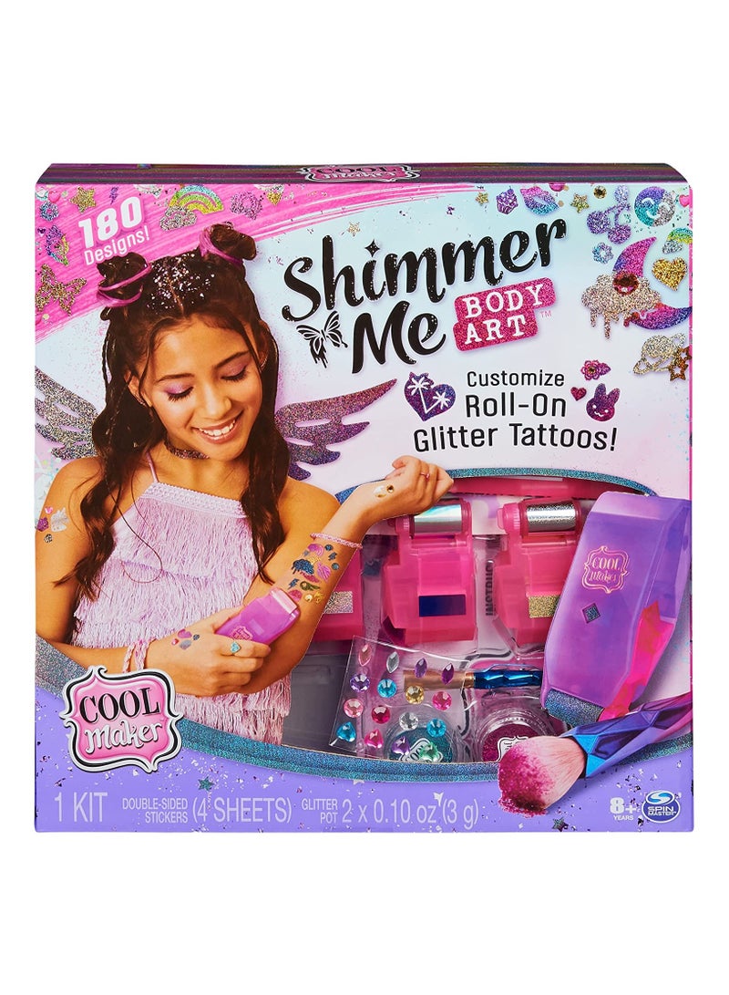 SPIN MASTER Cool Maker Shimmer Me Body Art - Image 1