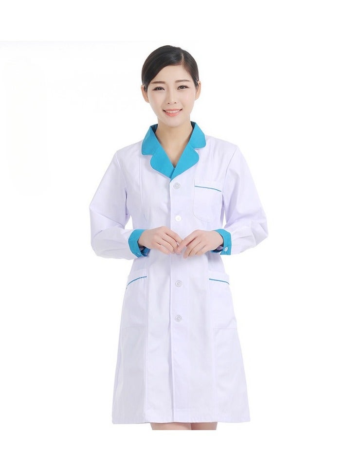 KUYING Summer Style Lab Coat For Door-To-Door Medical Work Clothes  - Image 1