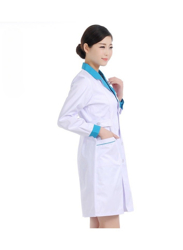 KUYING Summer Style Lab Coat For Door-To-Door Medical Work Clothes  - Image 3