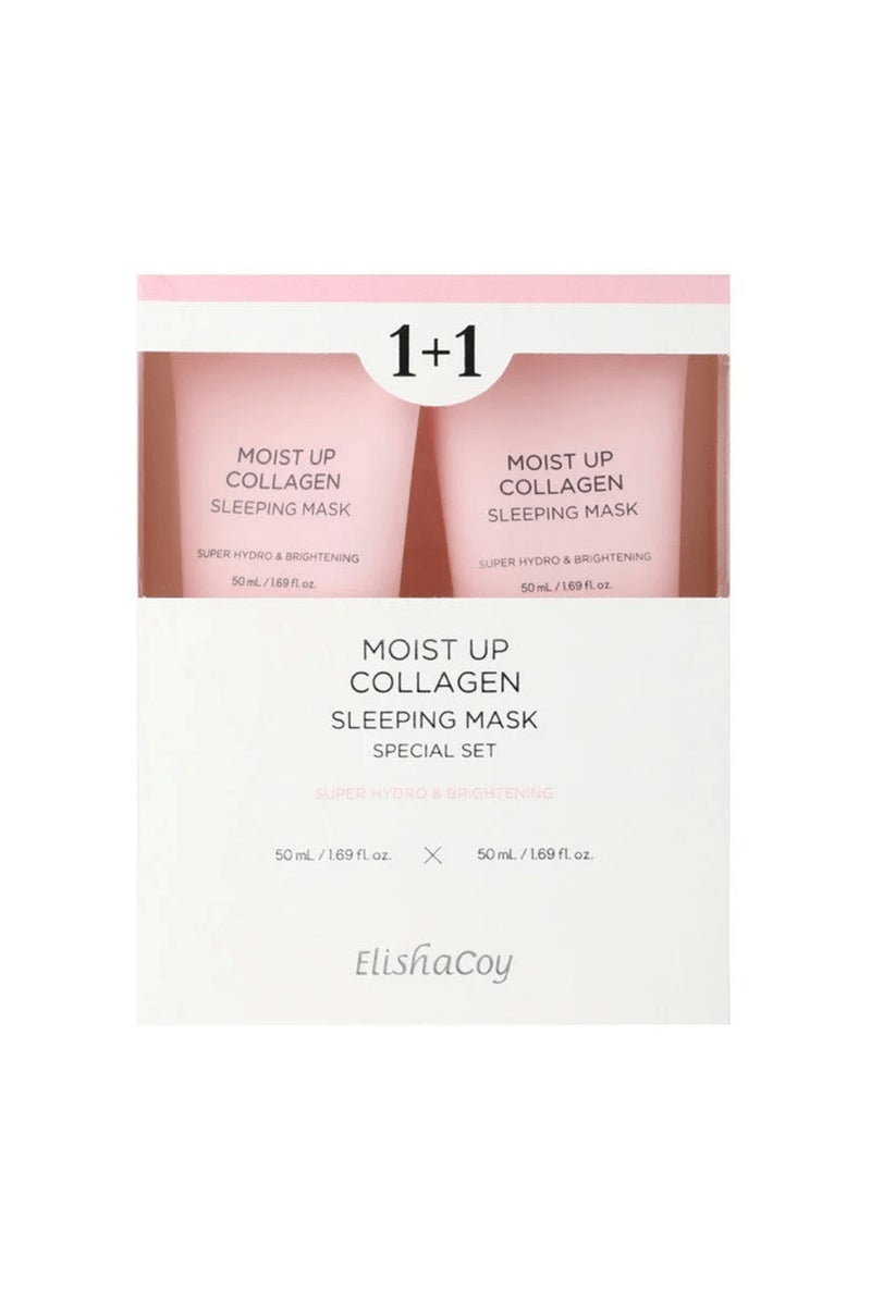 elishacoy Elishacoi Collagen Hydrating Sleeping Mask - 50ml 1+1 - Image 1