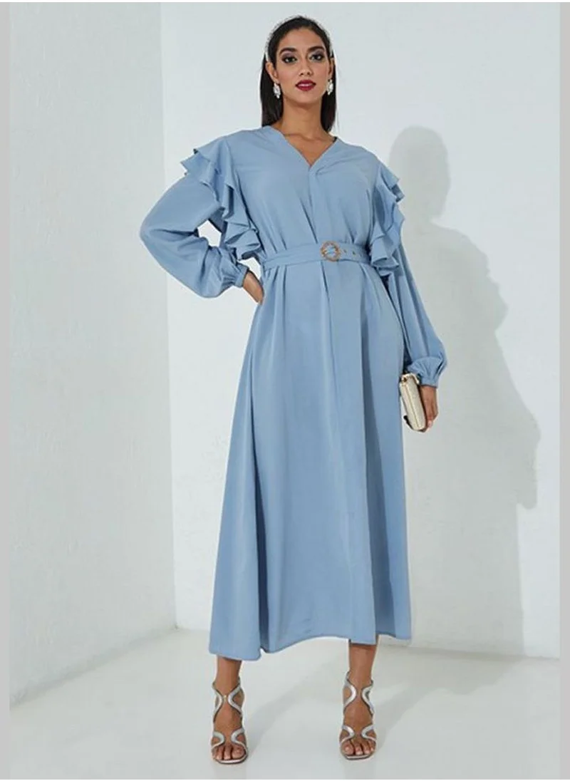 Aeropostale Puffy Frilled Sleeve Abaya