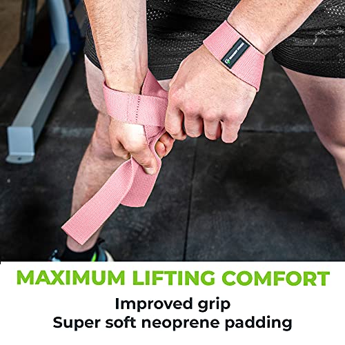 Gradient Fitness Lifting Straps | Wrist Straps for Weightlifting, Deadlift Straps,Lifting Straps for weightlifting,Straps for weight lifting,Weight Lifting Straps for Men/Women,Gym Lifting Grips (P) - Image 5