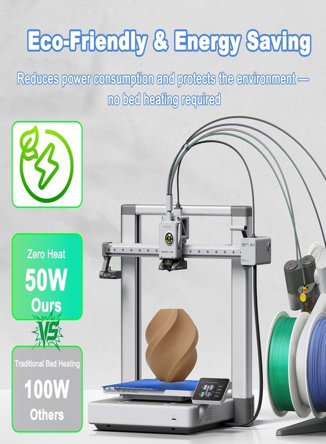 HIKUDIY 257x257mm Cold Build Plate for Bambu Lab X2D P2S P1S P1P X1C X1E A1, Double-Sided Textured Spring Steel Sheet, Easy Print Removal Low Temp Heated Bed with QR Code - Image 3