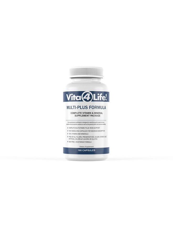 Vita4Life Bariatric Multivitamins Multi Plus Formula (180 Count)  - Image 2