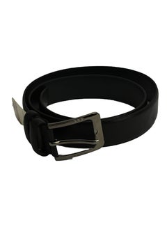 Mens Dress Belt, Solid Leather Belt for Casual Wear, Adjustable Leather Belt for Perfect Fit, Mens Belt Leather - Black