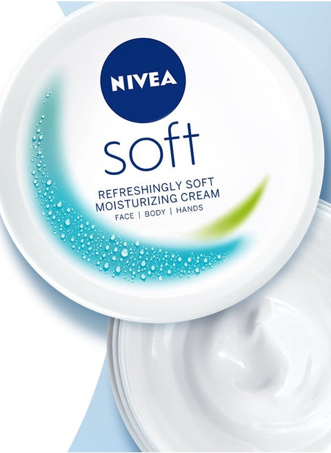 2 pieces Moisturizing Cream Refreshing and Soft Moisturizing 2*100ml
