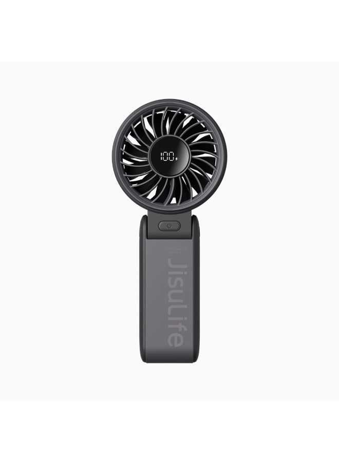 JISULIFE Handheld Fan Life7 3in1 3600mAh - Black - Image 1