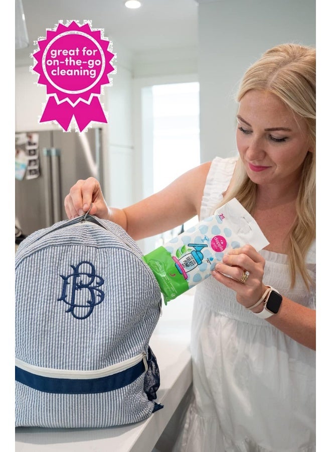 Dapple Baby Breast Pump Wipes, 25 Count, Fragrance Free, Plant Based & Hypoallergenic - Image 3