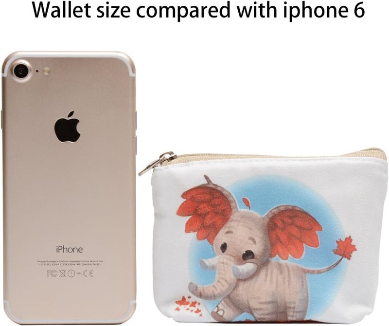 ARRIZO Women and Girls Cute Fashion Coin Purse Wallet Bag Change Pouch Key Holder - Image 3