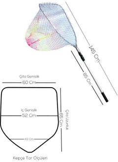 Bauer LNK-040 Telescopic Fishing Line Torlu Triangle Fishing Bucket 200 cm (65 x 60)  - Image 4