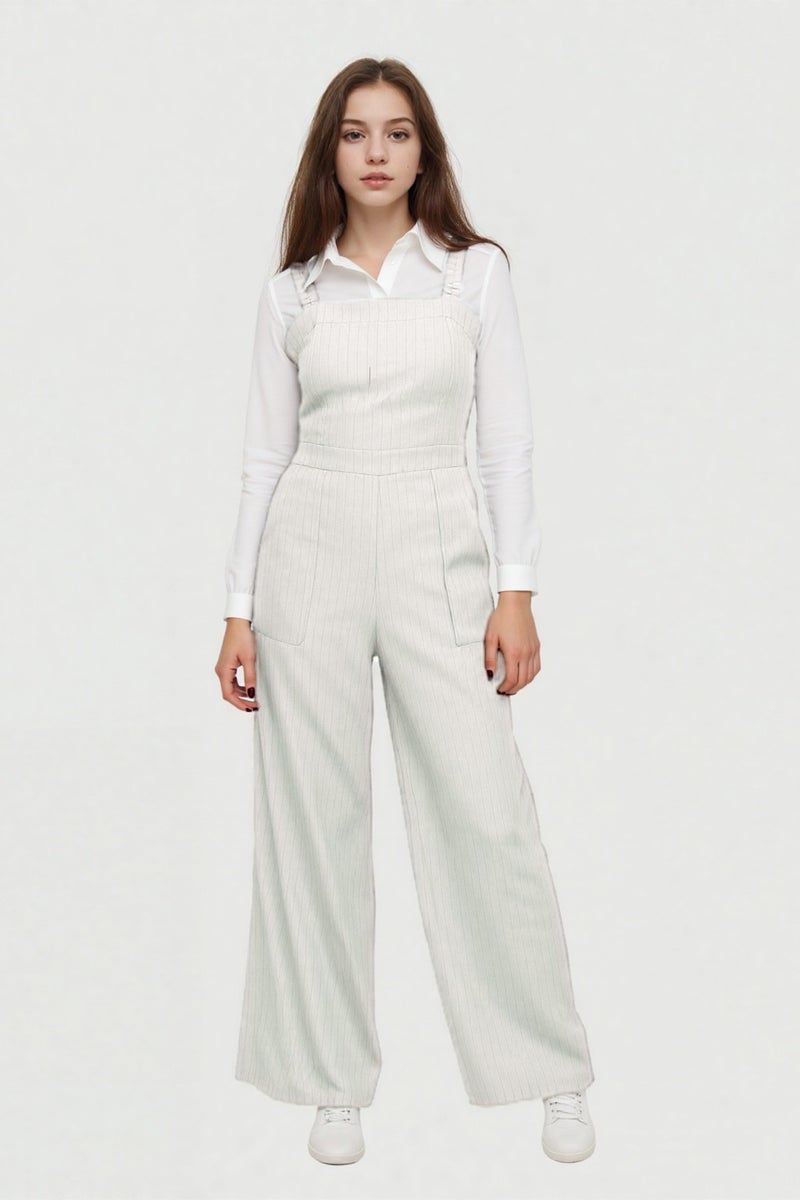 Ship Master Chic Wide-Leg Women's Overall – Casual & Stylish Look
