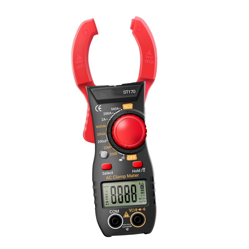St170 Digital Clamp Meter High Precision AC Current Voltage Tester Non Battery Powered Industrial Tool - Image 2