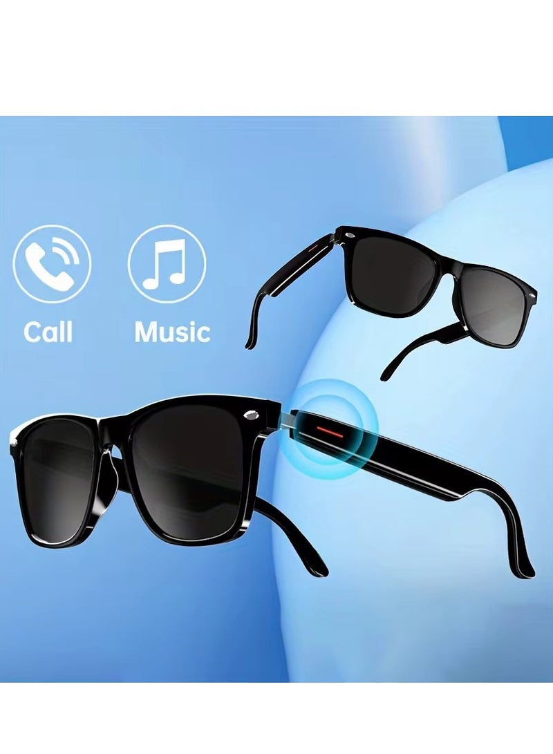 Smart Glasses Bluetooth Earphones Calling Eyeglasses Wireless Voice Assistant Music Outdoor Sport  UV protection Men Women Sunglasses - Image 3