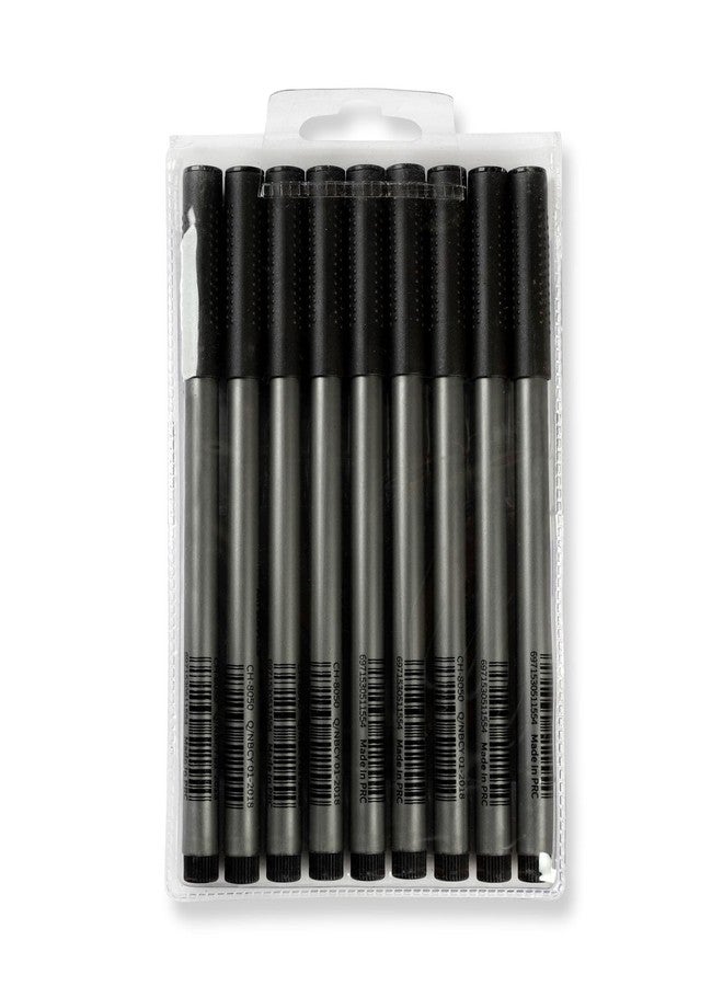 KIRA Micro Pen Fineliner Pens Black Pigment Liner Multiliner Archival Ink Micro Fine Point Pens for Sketching Drawing, Journaling (9pc) - Image 2