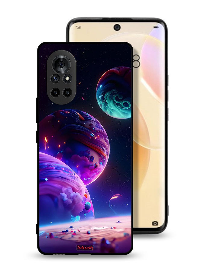 Tolwak Huawei nova 8 5G Protective Case Cover Planet Pattern - Image 1