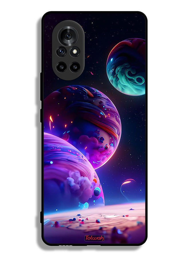 Tolwak Huawei nova 8 5G Protective Case Cover Planet Pattern - Image 2