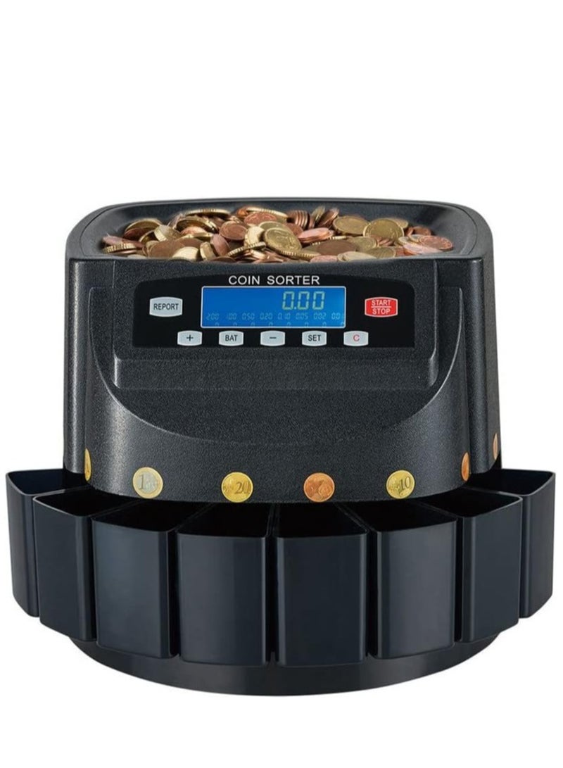 كروني Crony High Speed Coin Counter and Sorter bank - Image 1