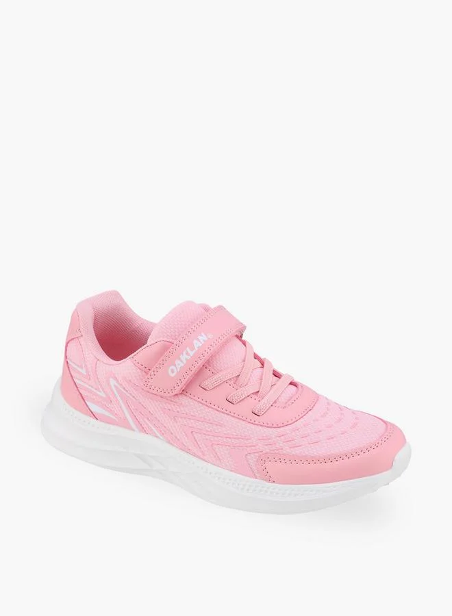Oaklan By Shoexpress Girls Hook & Loop School Running Shoes