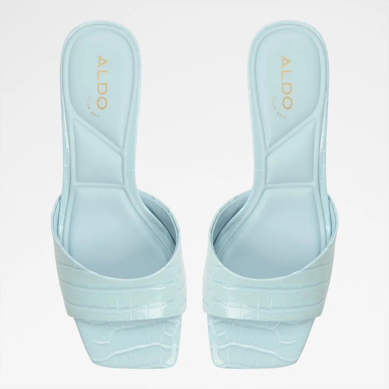 ALDO  ENCHANTING Textured Heel Sandals for Women | Best Price UAE