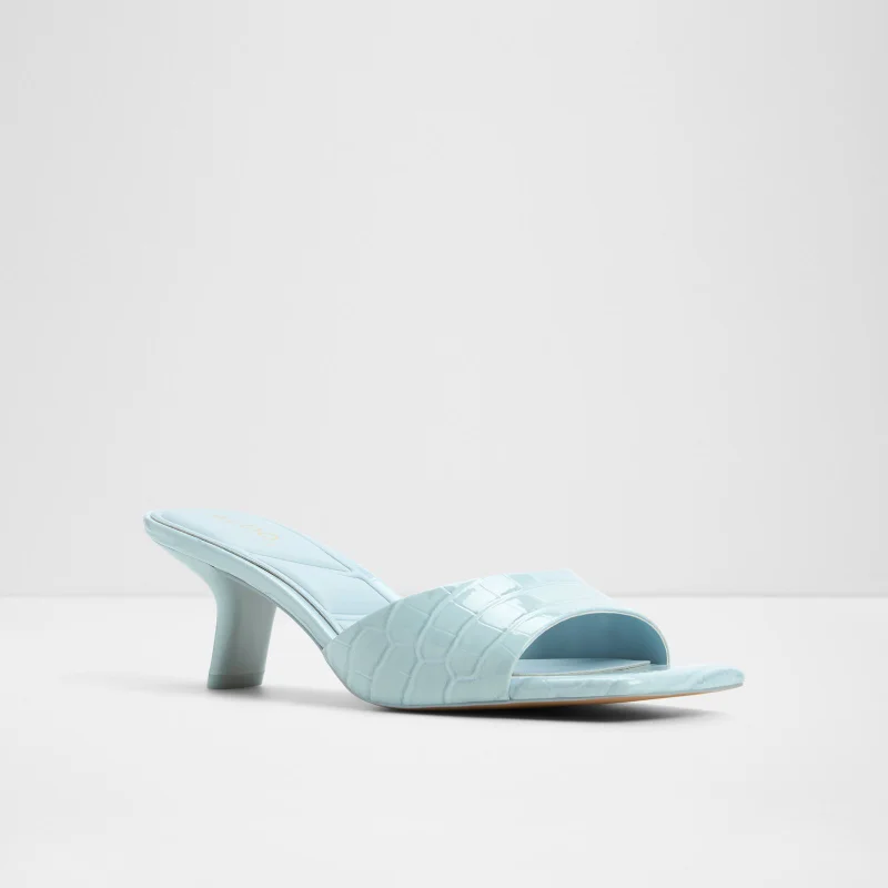 ALDO  ENCHANTING Textured Heel Sandals for Women | Best Price UAE