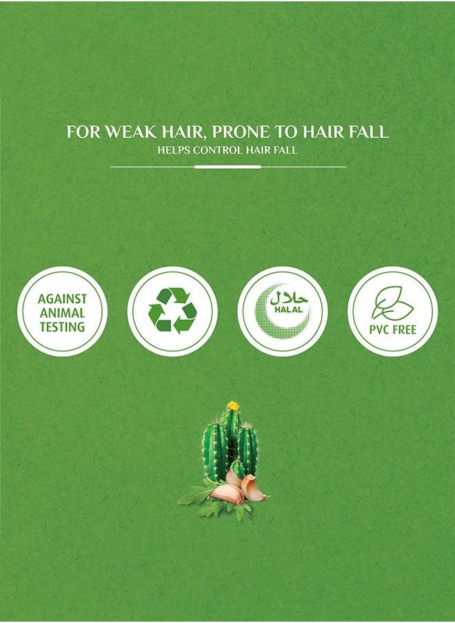 Vatika Naturals - Vatika Naturals Hair Fall Control Shampoo - Enriched with Cactus and Gergir - For Weak Hair - 1000ml - Image 1