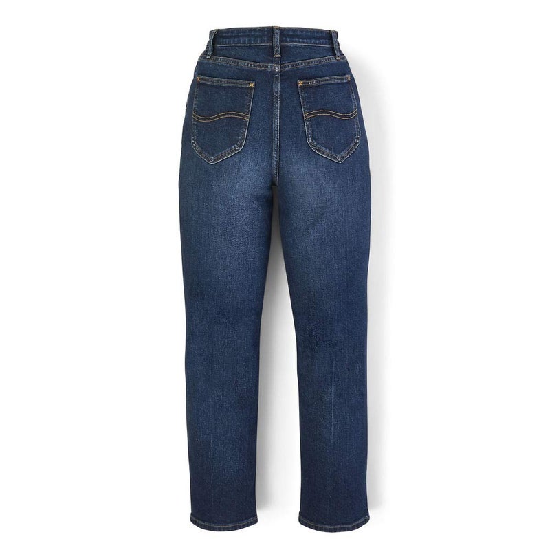 Lee High Rise Straight Ankle Jean, Compass, 31 - Image 4