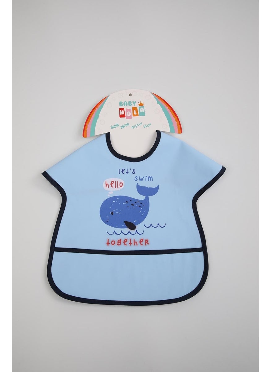 Baby Hola Pocketed Sleeveless Activity Bib 1000  - Image 1
