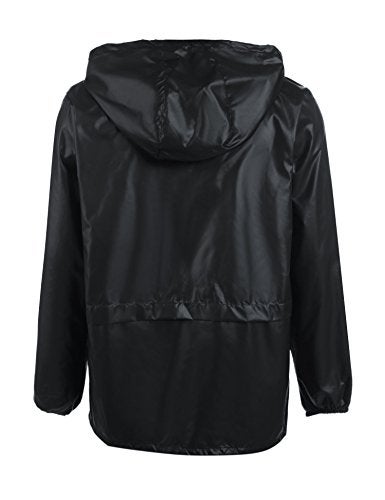 COOFANDY Travel Packable Foldable Raincoat for Men Pouch Waterproof Breathable Golf Rain Jackets - Image 3