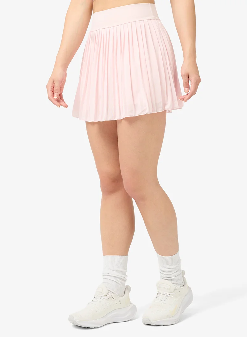 FRWD Soft Touch Scoop Neck Tank Top & Pleated Tennis Skirt Set