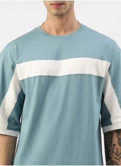 Men Half sleeve Round Neck Blue Cotton T-shirt - pzsku/Z34ED5FB73A080A7E7CC5Z/45/_/1738928834/e53566b0-fcbc-48f6-833b-e069a59bd505