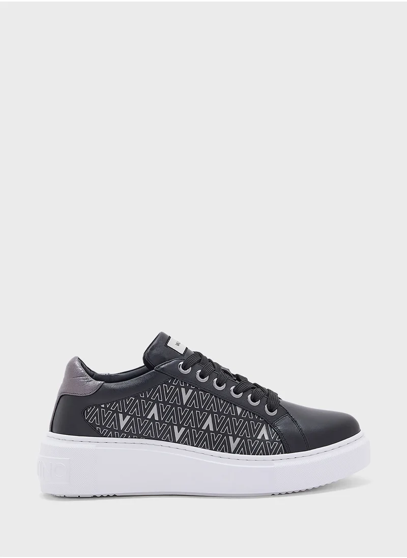 VALENTINO BY MARIO VALENTINO Lace Up Low Top Sneakers