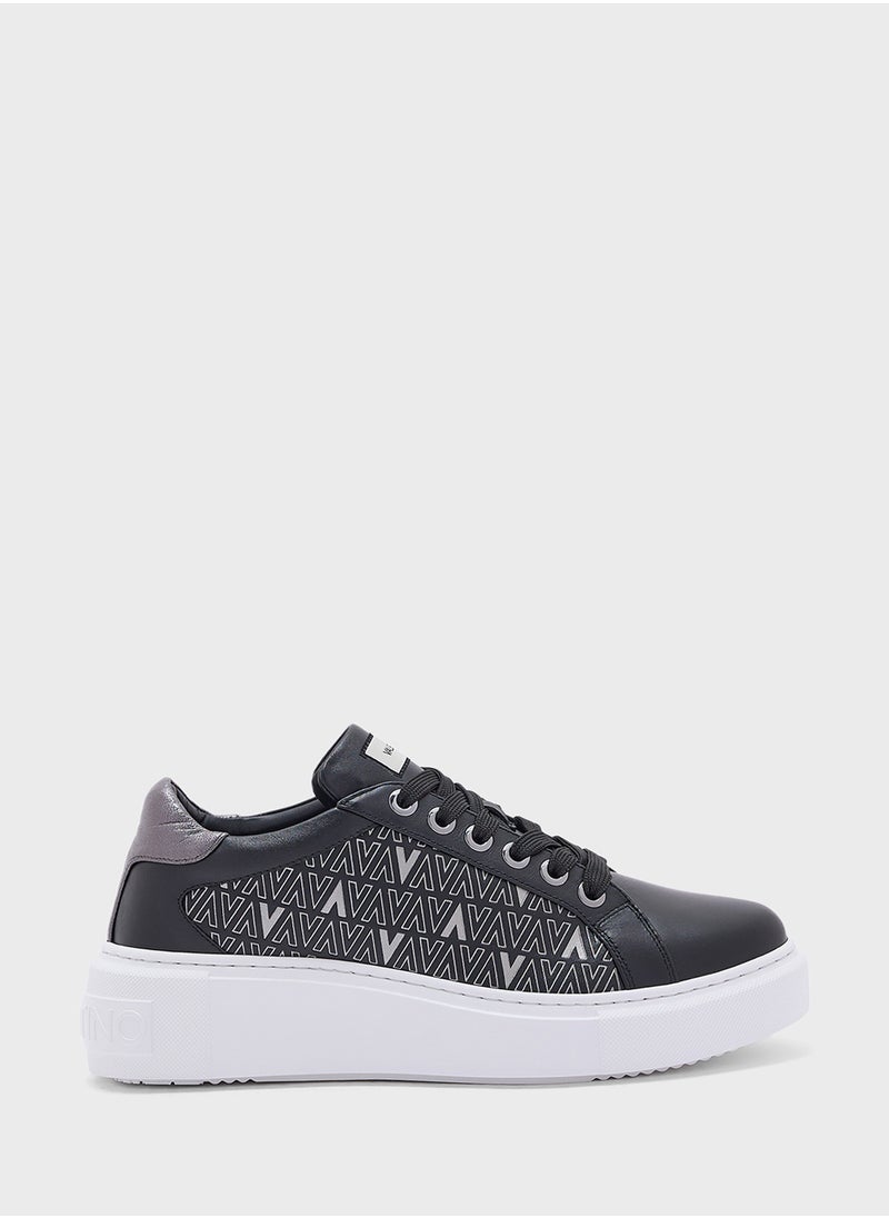VALENTINO BY MARIO VALENTINO Lace Up Low Top Sneakers  - Image 1