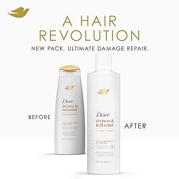 Dove Dryness Itch Relief Shampoo 12 Oz - Image 4