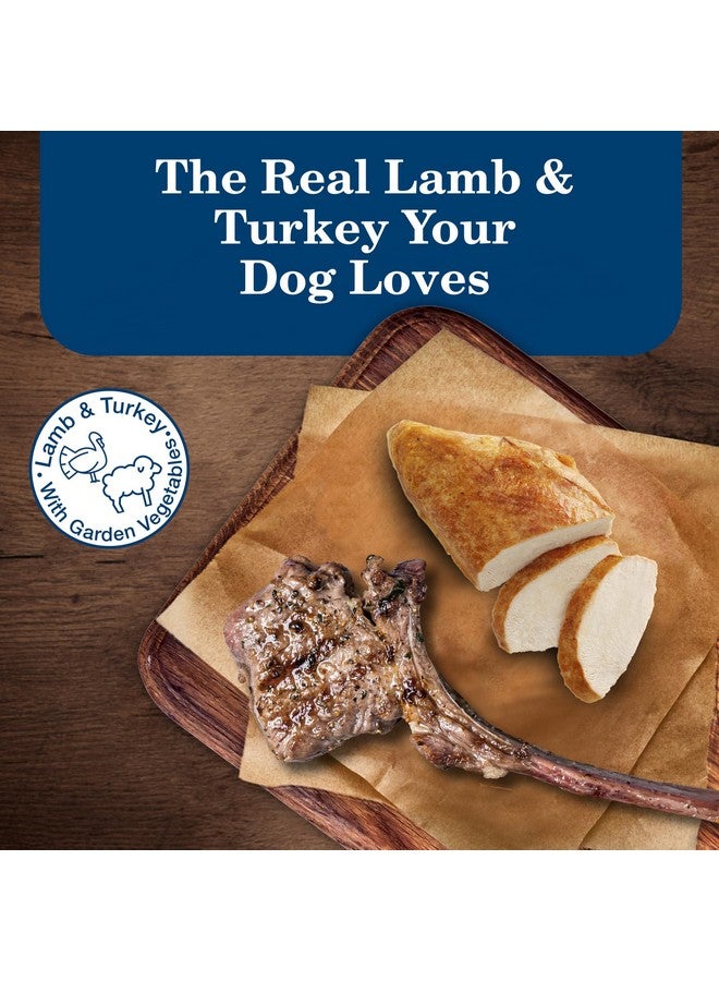 بلو بافلو طعام الكلاب الرطب من بلو بافالو هوم ستايل ريسيب، مصنوع من مكونات طبيعية، عبوة متنوعة من الديك الرومي ولحم الضأن، علب سعة 12.5 أونصة (6 عبوات، 3 من كل عبوة) - Image 3