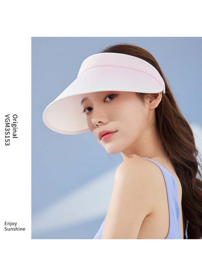 VVC Gradient Color Outdoor Uv Protection Beach Visor Hat Couple Sun Hat Versatile Sun Cap - Image 3