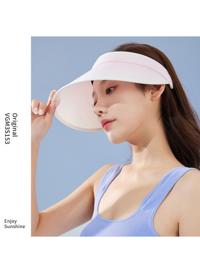 VVC Gradient Color Outdoor Uv Protection Beach Visor Hat Couple Sun Hat Versatile Sun Cap - Image 4