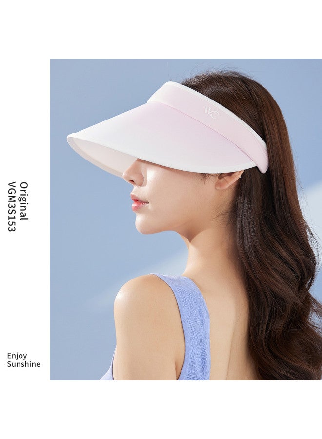VVC Gradient Color Outdoor Uv Protection Beach Visor Hat Couple Sun Hat Versatile Sun Cap - Image 5