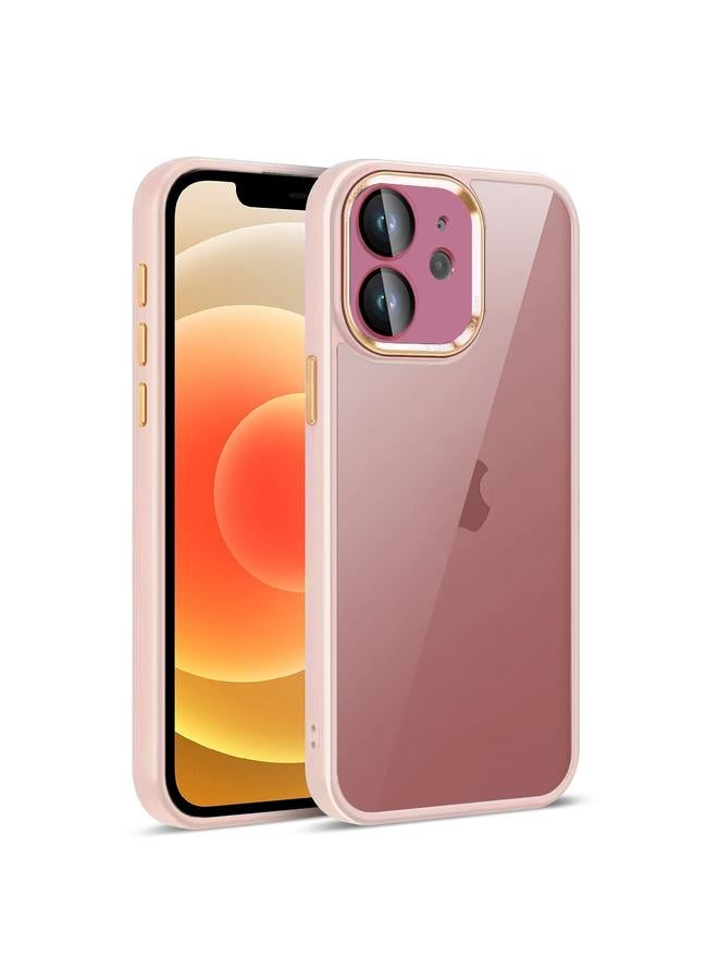 Zaboon Case For iPhone 12 Colorful Armor Lens Film Translucent Phone Case - Image 1