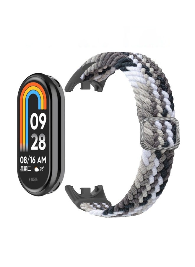 Braided Nylon Fabric Strap For Xiaomi Band 8/Xiaomi Band 9/Xiaomi Band 10  - Image 3