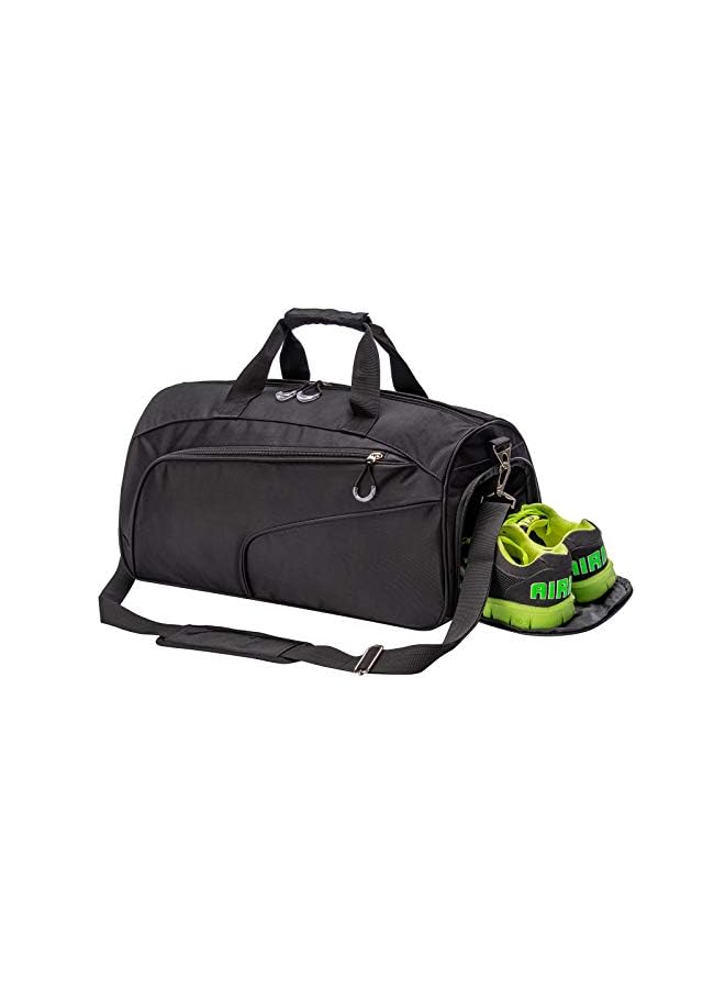 PROMASS Sports Gym Bag with Shoes Compartment &Wet Pocket Gym Duffel Bag Overnight Bag for Men and Women - Image 3