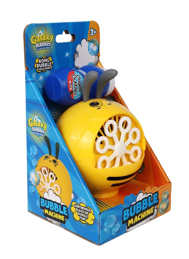 Galaxy Toys Bee Bubble Machine With 60ml Bubble Solution  - Image 2