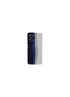 Cover Compatible with Luxury Colorful Silicone Phone Cover for Poco X5 Pro(Blue @ White)